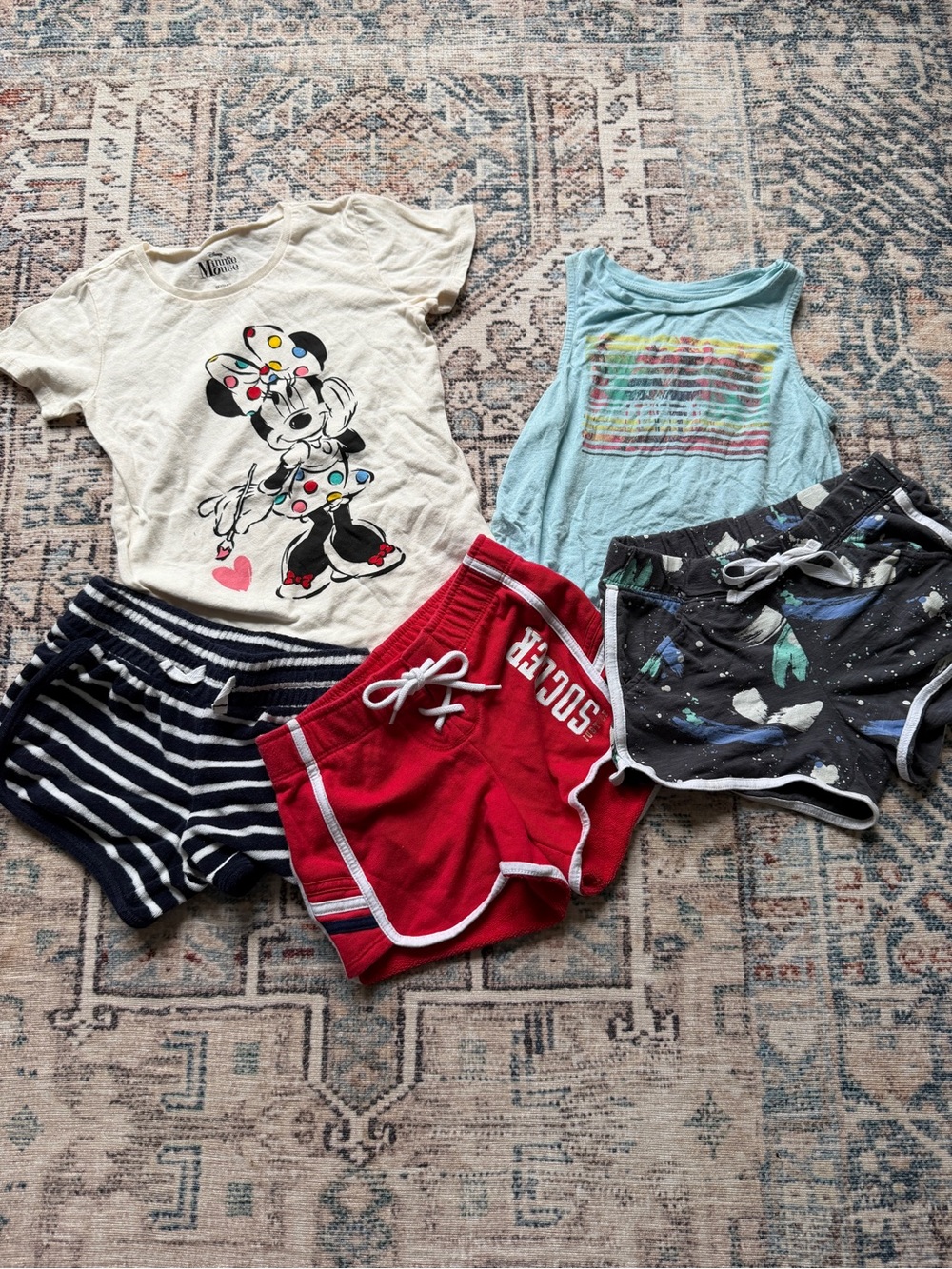 Girls Size 6/7 Summer Bundle Disney Gap Justice Target